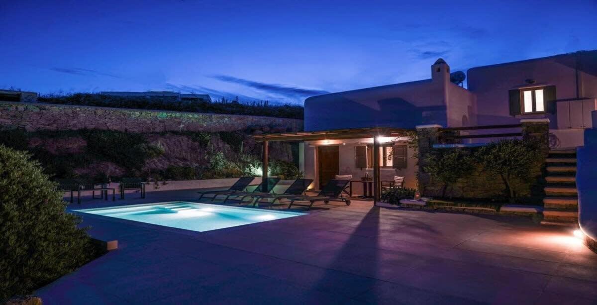 Ortus Ivory Mykonian Lux Villa With Pool! Mykonos Town Exteriér fotografie